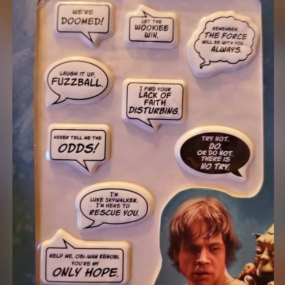 Star Wars Quote Cards and Sticker Book - Picture 7 of 7